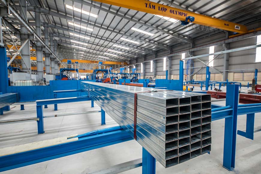 Thép ống, thép hộp Việt Mỹ