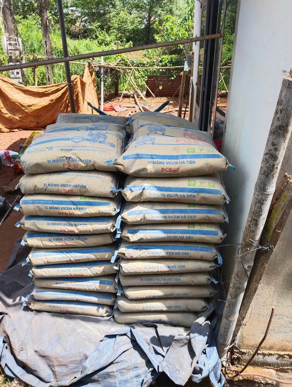 giao hơn 60 bao xi cho công trình dân dụng