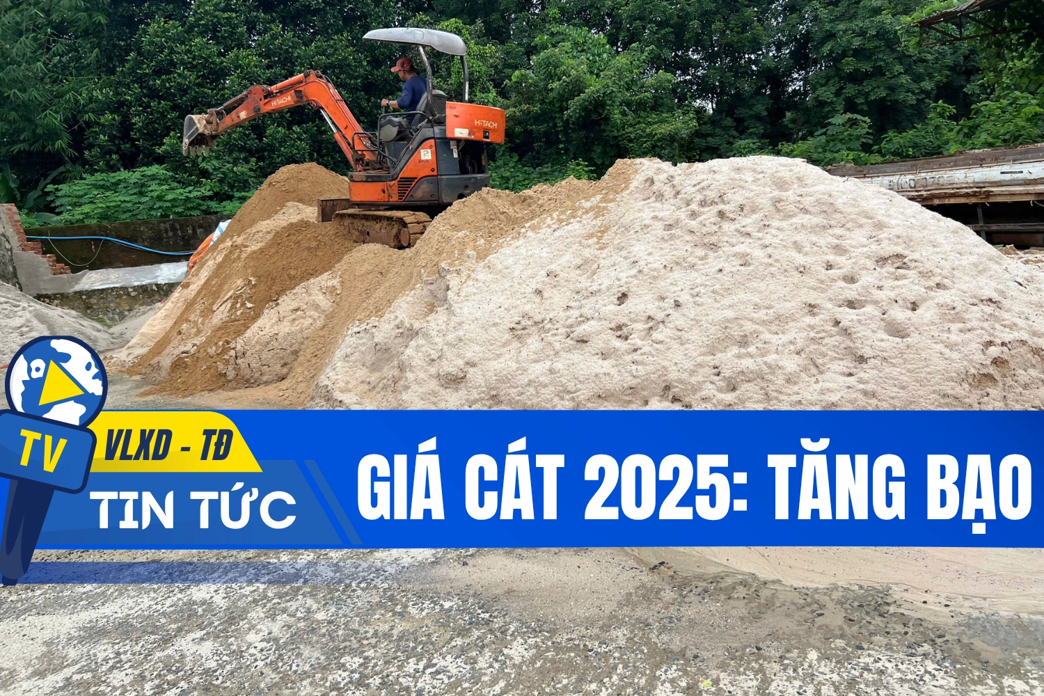 giá cát xây dựng